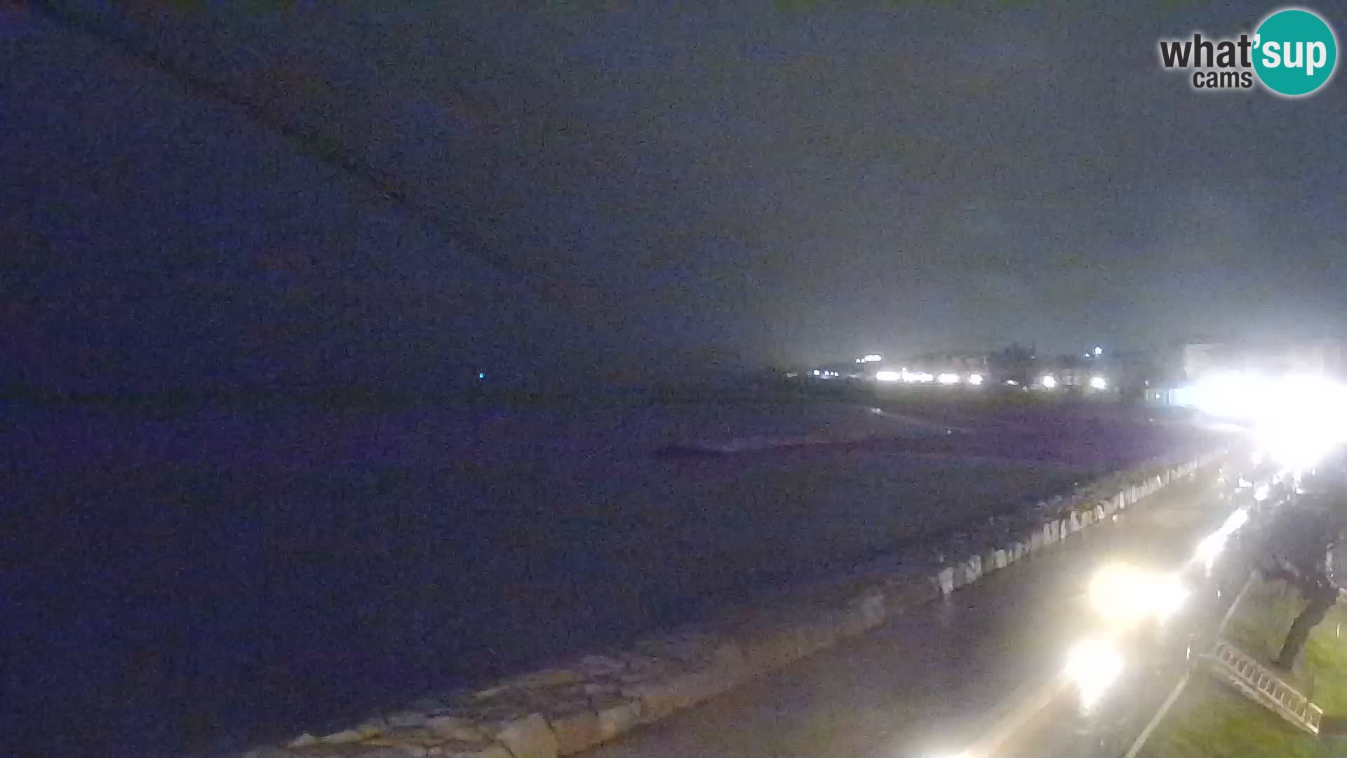 Webcam Caorle Ponente – Vue depuis les Marinai di Caorle