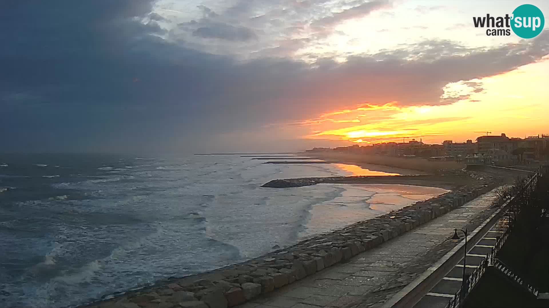 Webcam Caorle Ponente – Vista desde Marinai di Caorle