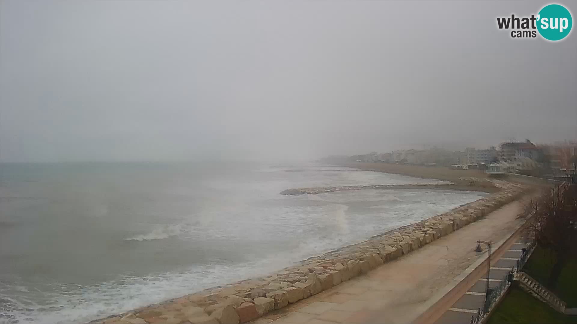 Webcam Caorle Ponente – Blick von Marinai di Caorle