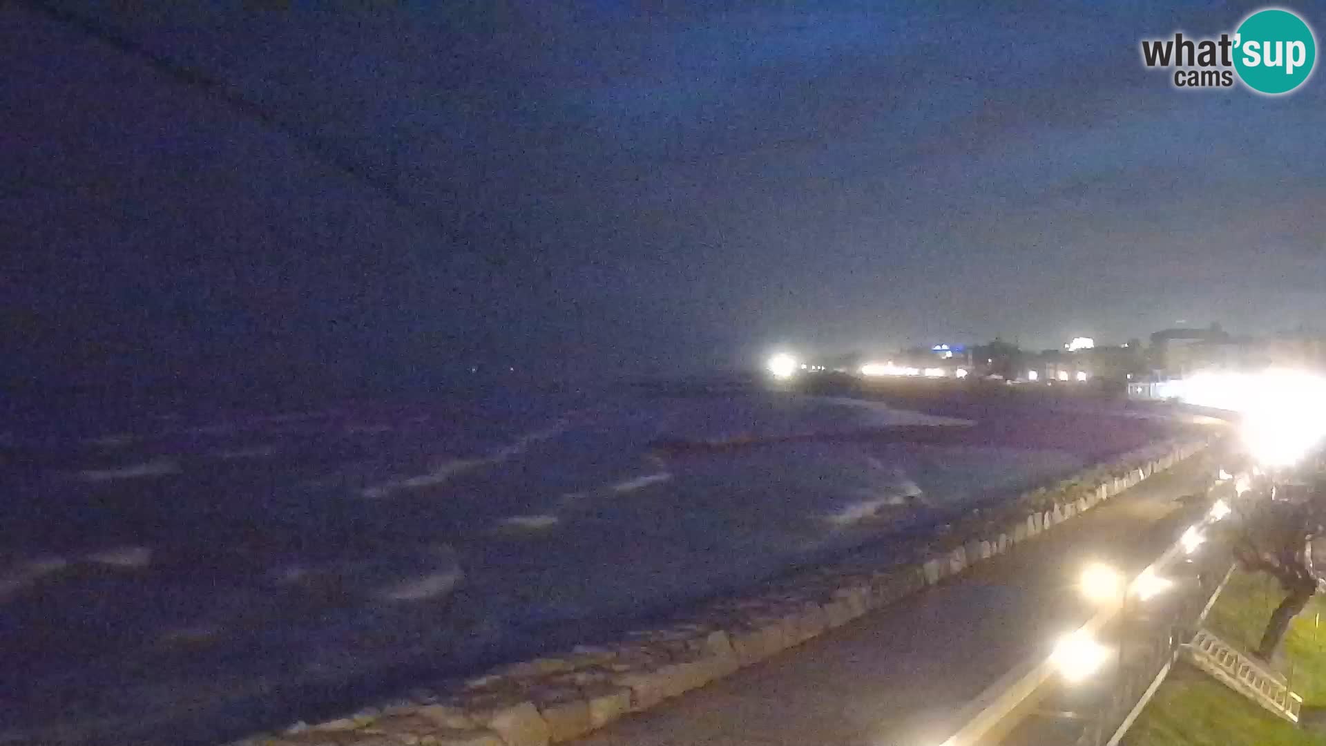 Webcam Caorle Ponente – Vue depuis les Marinai di Caorle