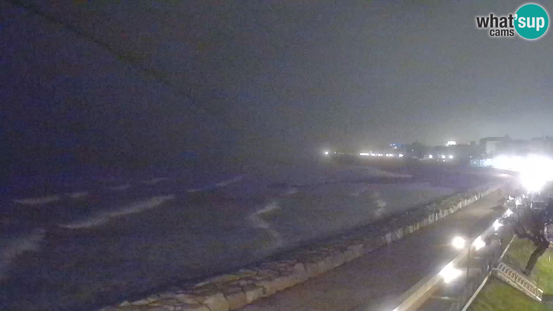 Webcam Caorle Ponente – Vue depuis les Marinai di Caorle