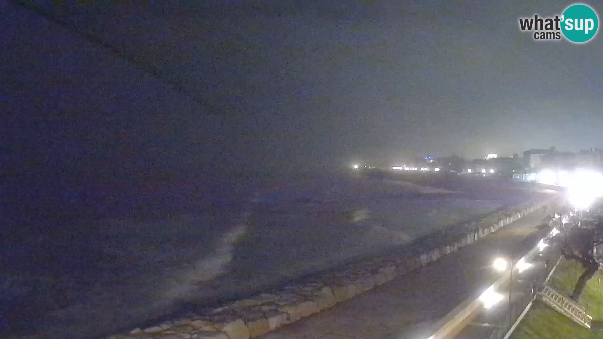 Webcam Caorle Ponente – Blick von Marinai di Caorle