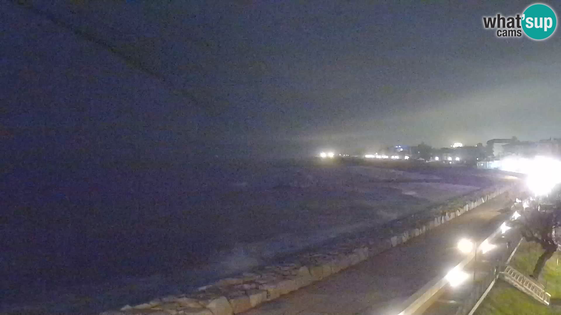 Webcam Caorle Ponente – Blick von Marinai di Caorle