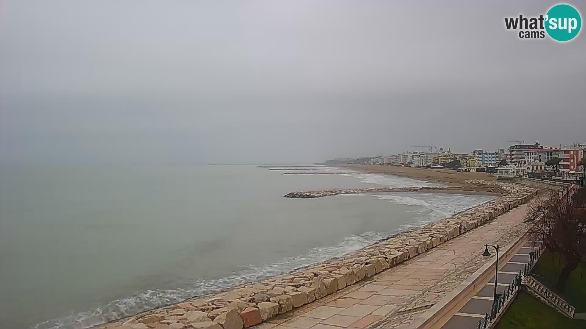 Webcam Caorle Ponente – Vue depuis les Marinai di Caorle