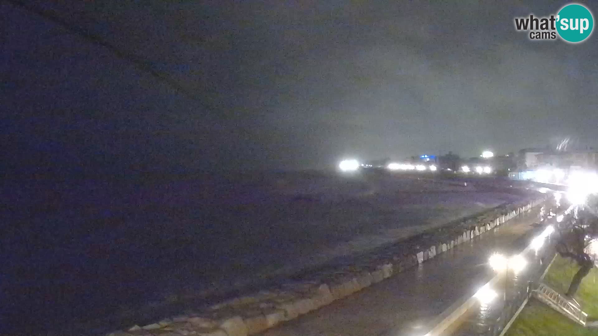 Webcam Caorle Ponente – Vue depuis les Marinai di Caorle