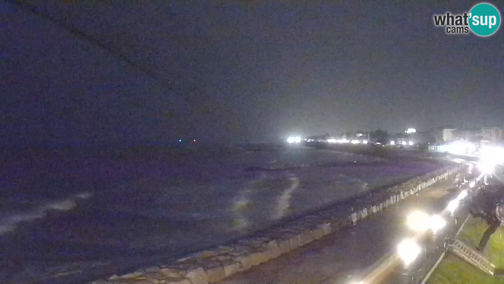 Webcam Caorle Ponente – Vue depuis les Marinai di Caorle