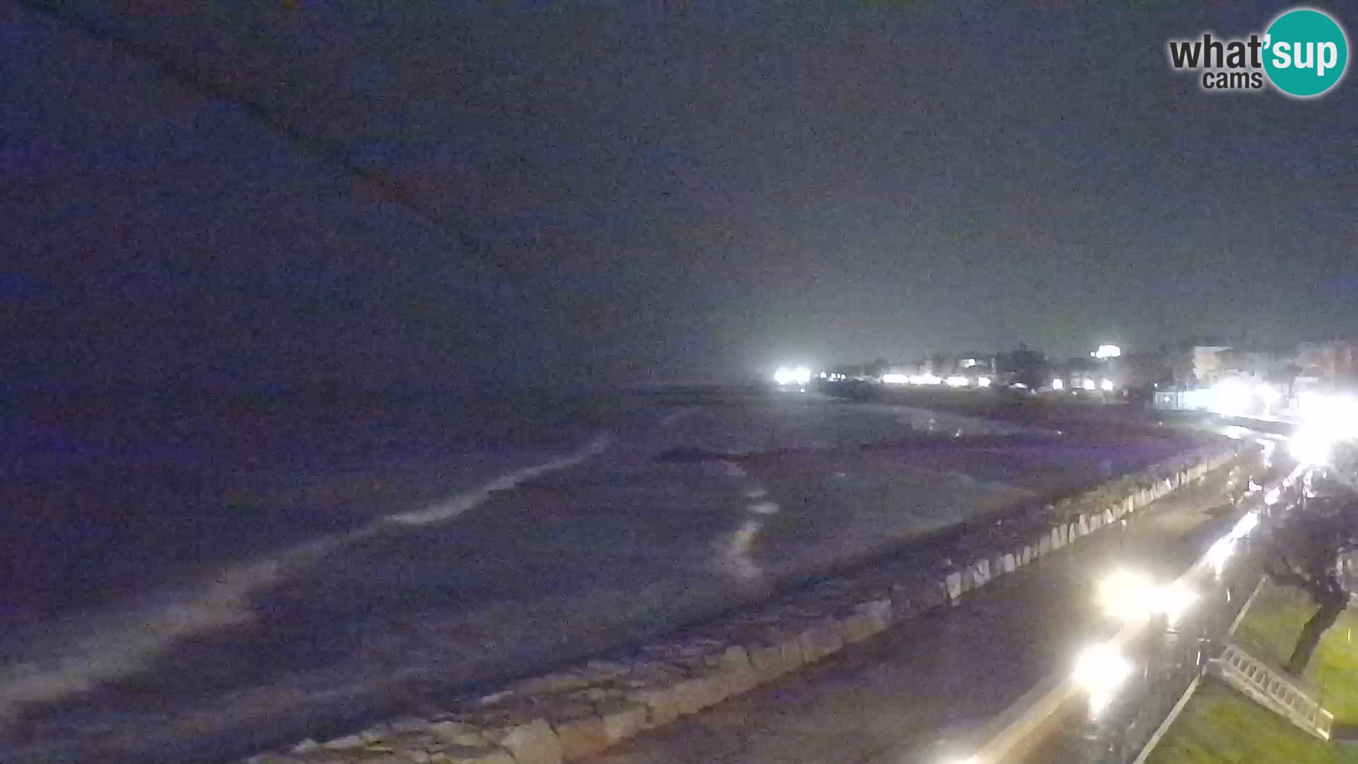 Webcam Caorle Ponente – Vue depuis les Marinai di Caorle