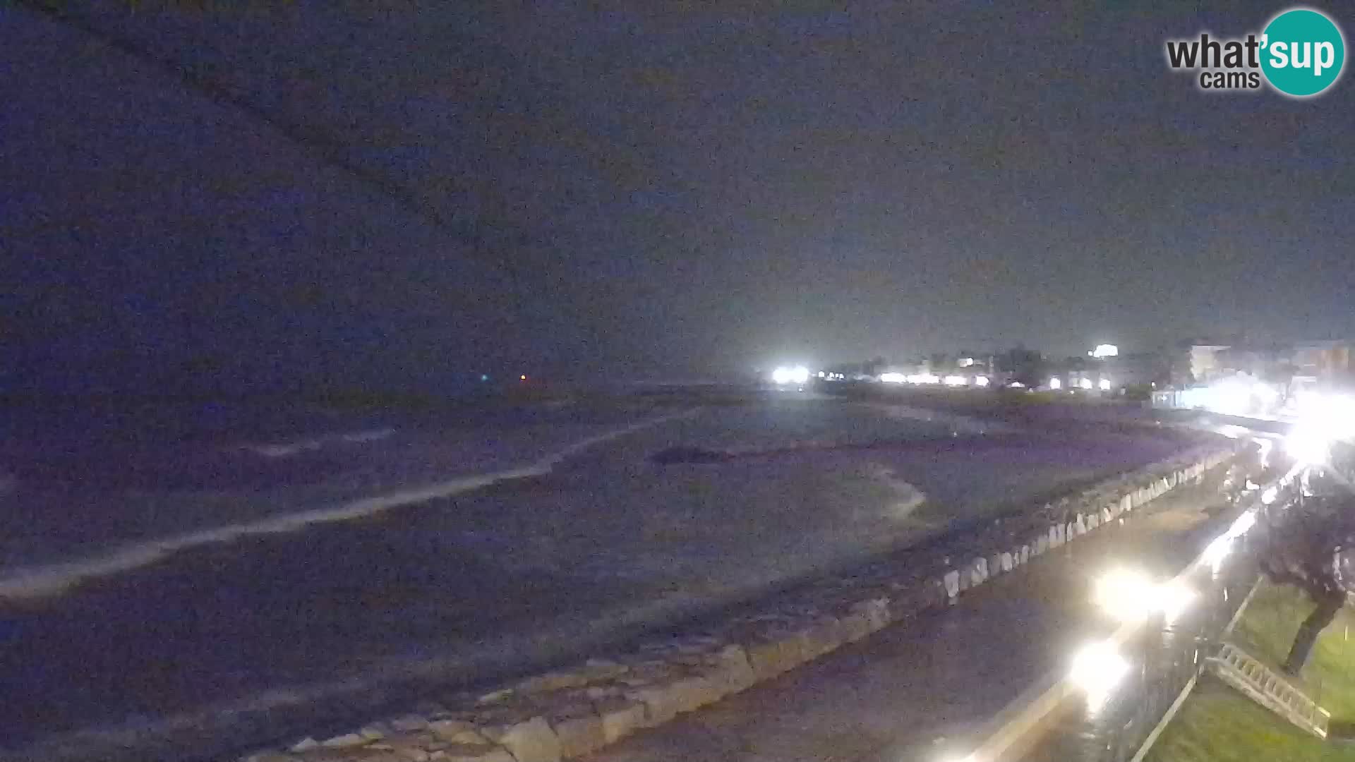 Webcam Caorle Ponente – Blick von Marinai di Caorle