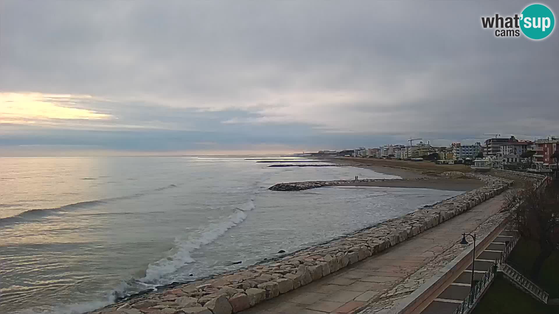Kamera Caorle Ponente – Pogled iz “Marinai di Caorle”
