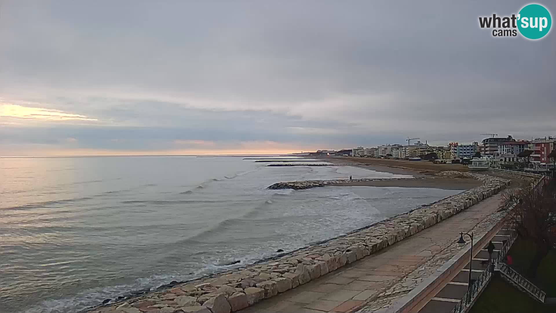 Webcam Caorle Ponente – View from Marinai di Caorle