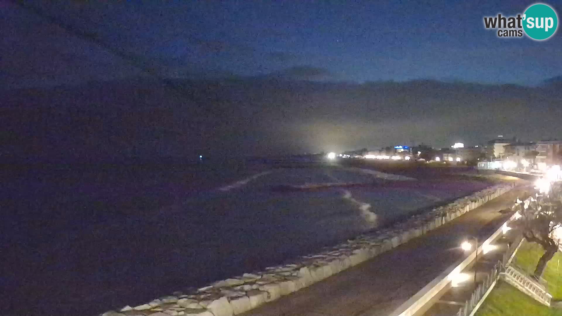 Webcam Caorle Ponente – Blick von Marinai di Caorle