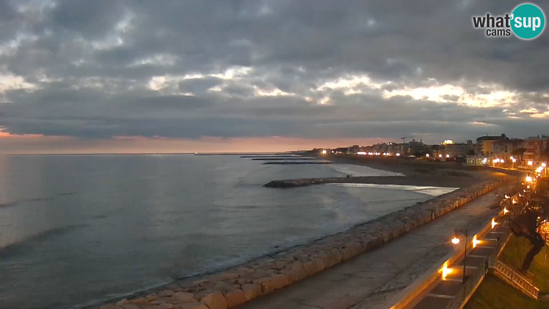 Webcam Caorle Ponente – Vista desde Marinai di Caorle
