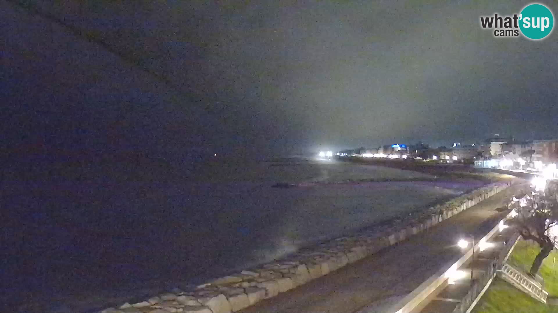 Webcam Caorle Ponente – Vue depuis les Marinai di Caorle