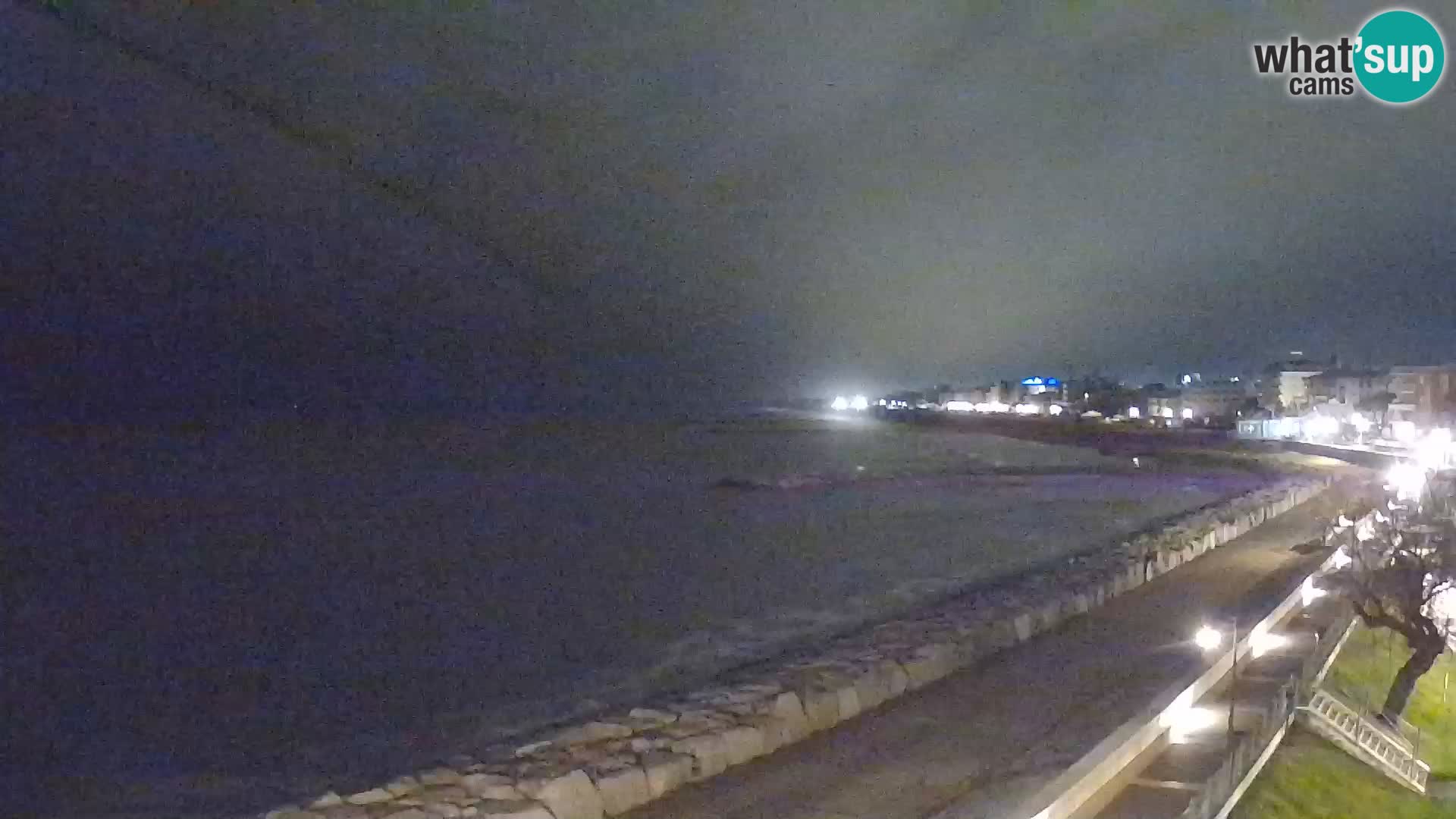 Webcam Caorle Ponente – Blick von Marinai di Caorle