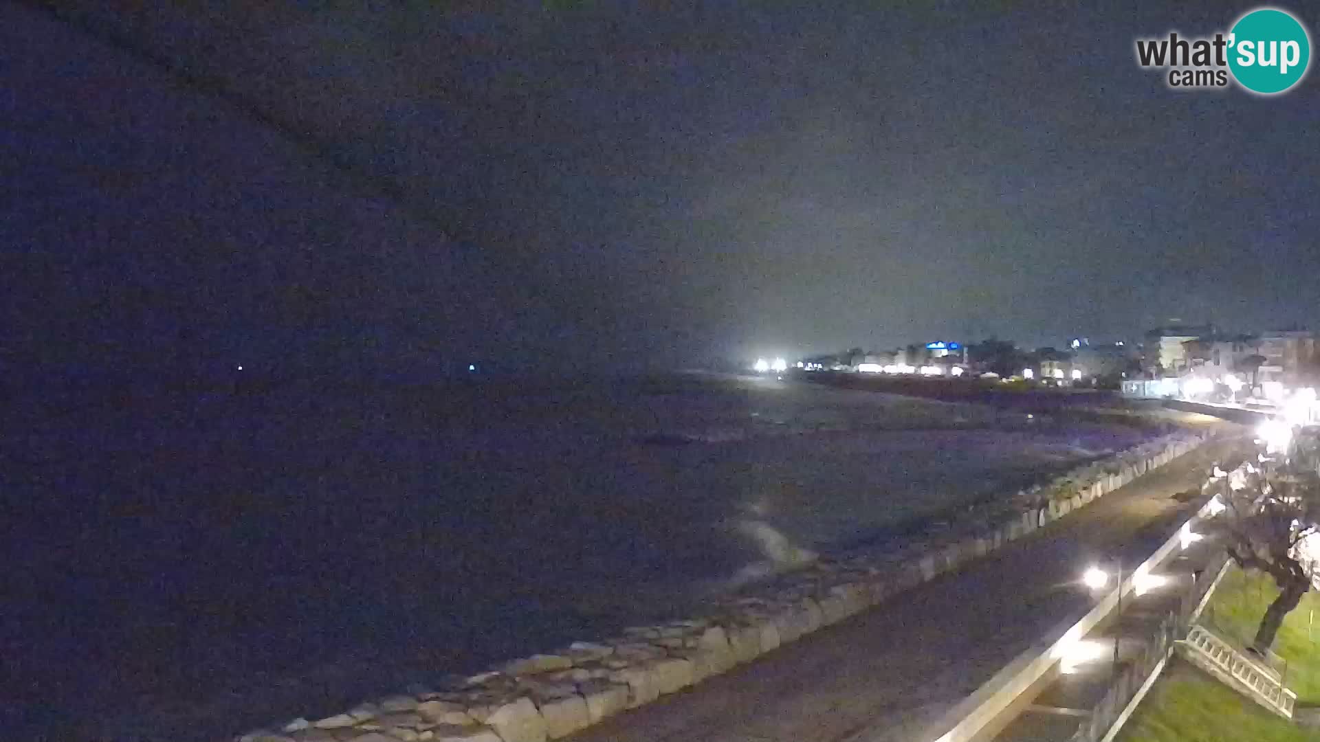 Webcam Caorle Ponente – Blick von Marinai di Caorle