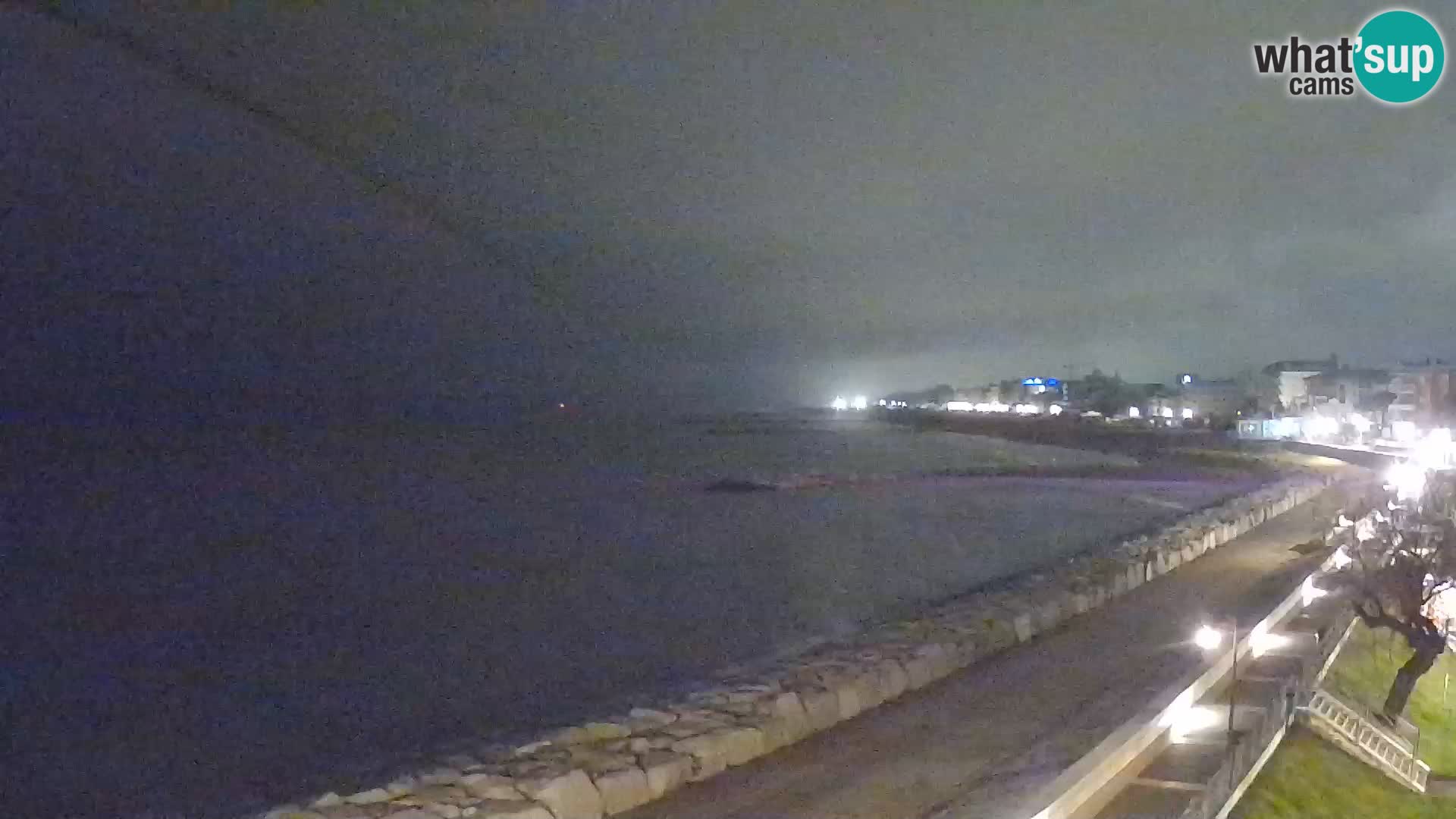 Webcam Caorle Ponente – Blick von Marinai di Caorle