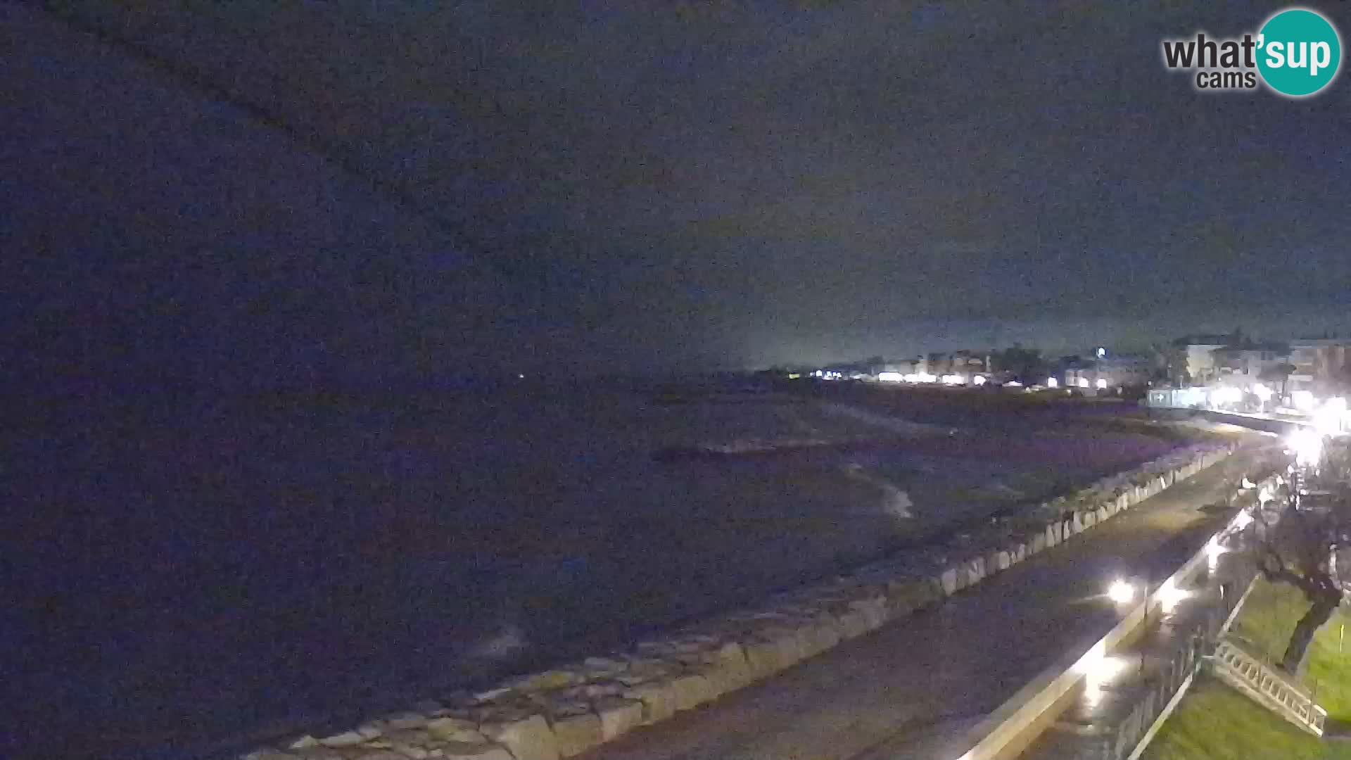 Webcam Caorle Ponente – Vue depuis les Marinai di Caorle