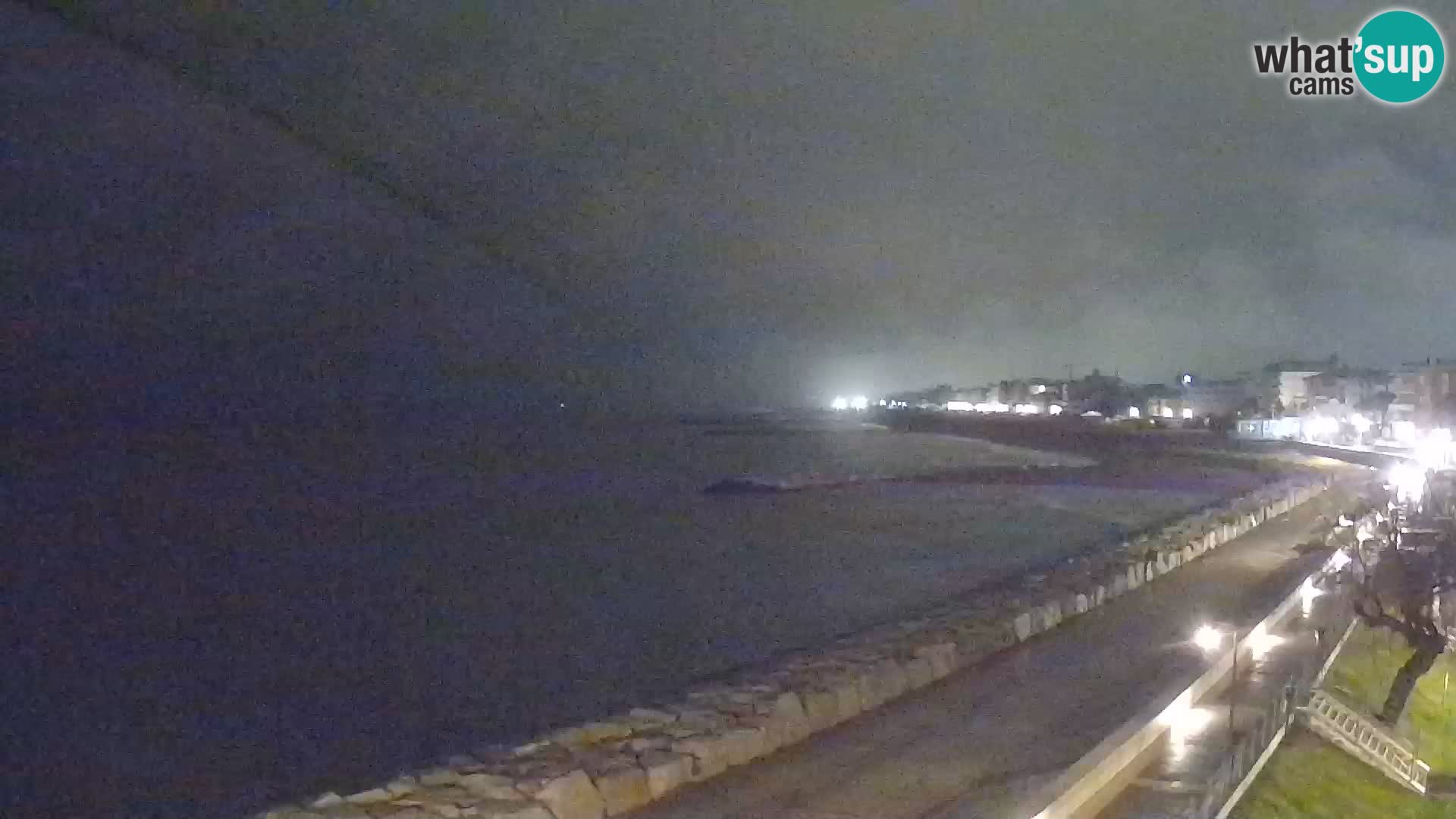 Webcam Caorle Ponente – Blick von Marinai di Caorle