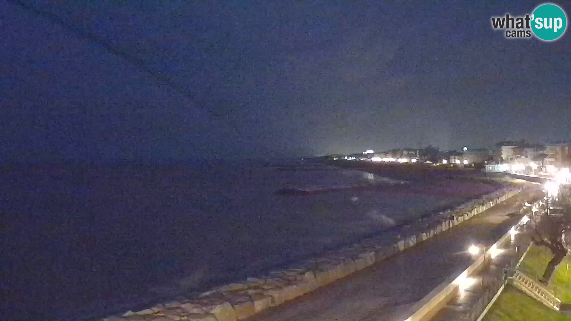Webcam Caorle Ponente – Vue depuis les Marinai di Caorle