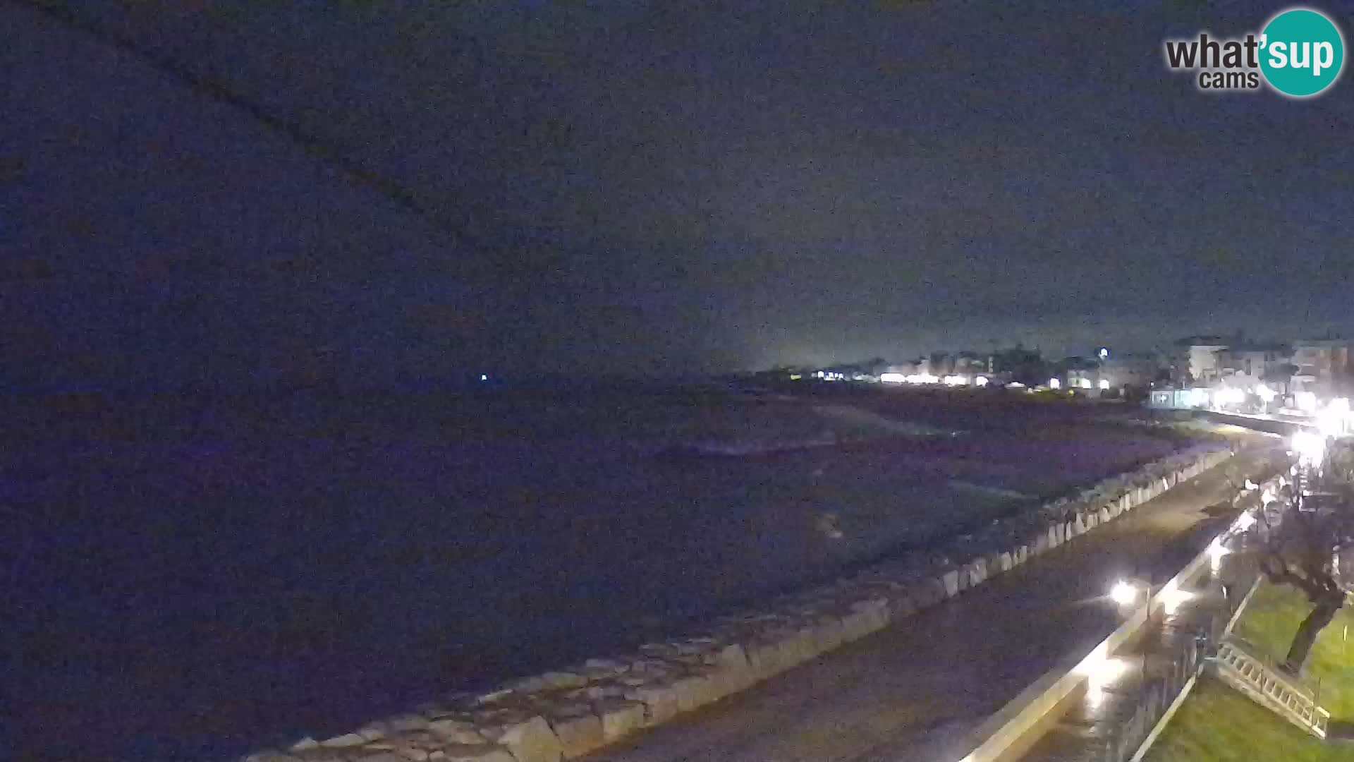 Webcam Caorle Ponente – Blick von Marinai di Caorle