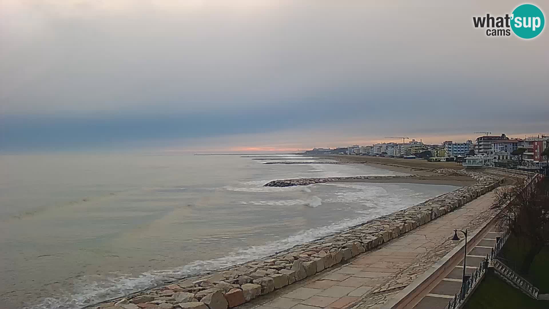 Webcam Caorle Ponente – View from Marinai di Caorle