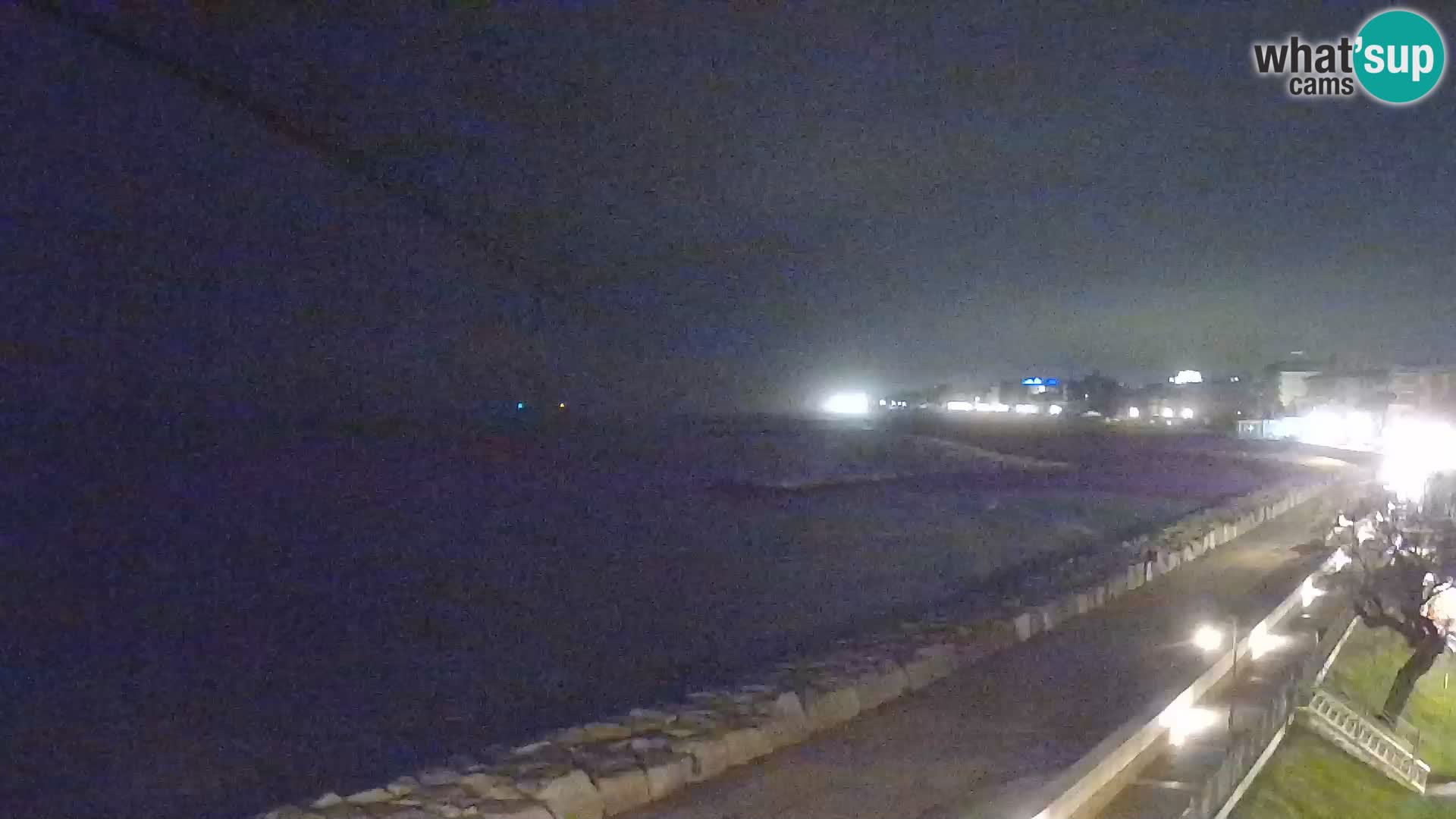 Webcam Caorle Ponente – Vue depuis les Marinai di Caorle