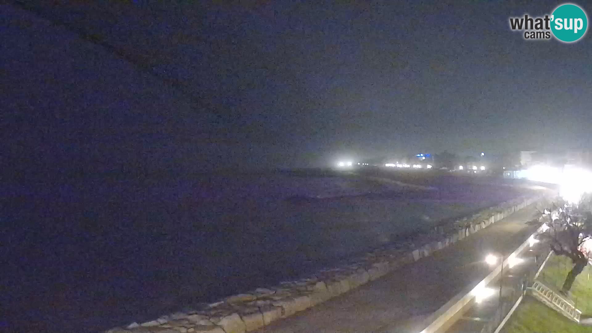 Webcam Caorle Ponente – Vue depuis les Marinai di Caorle