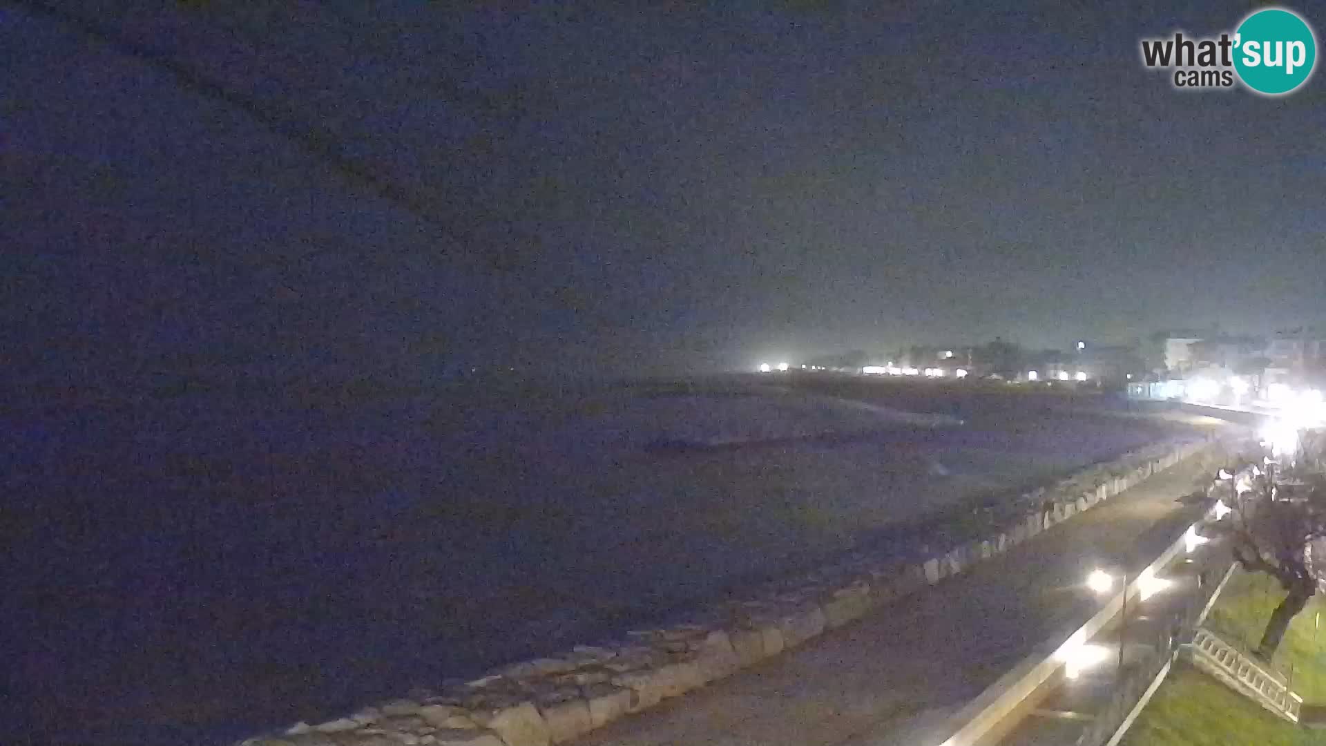 Webcam Caorle Ponente – Vue depuis les Marinai di Caorle