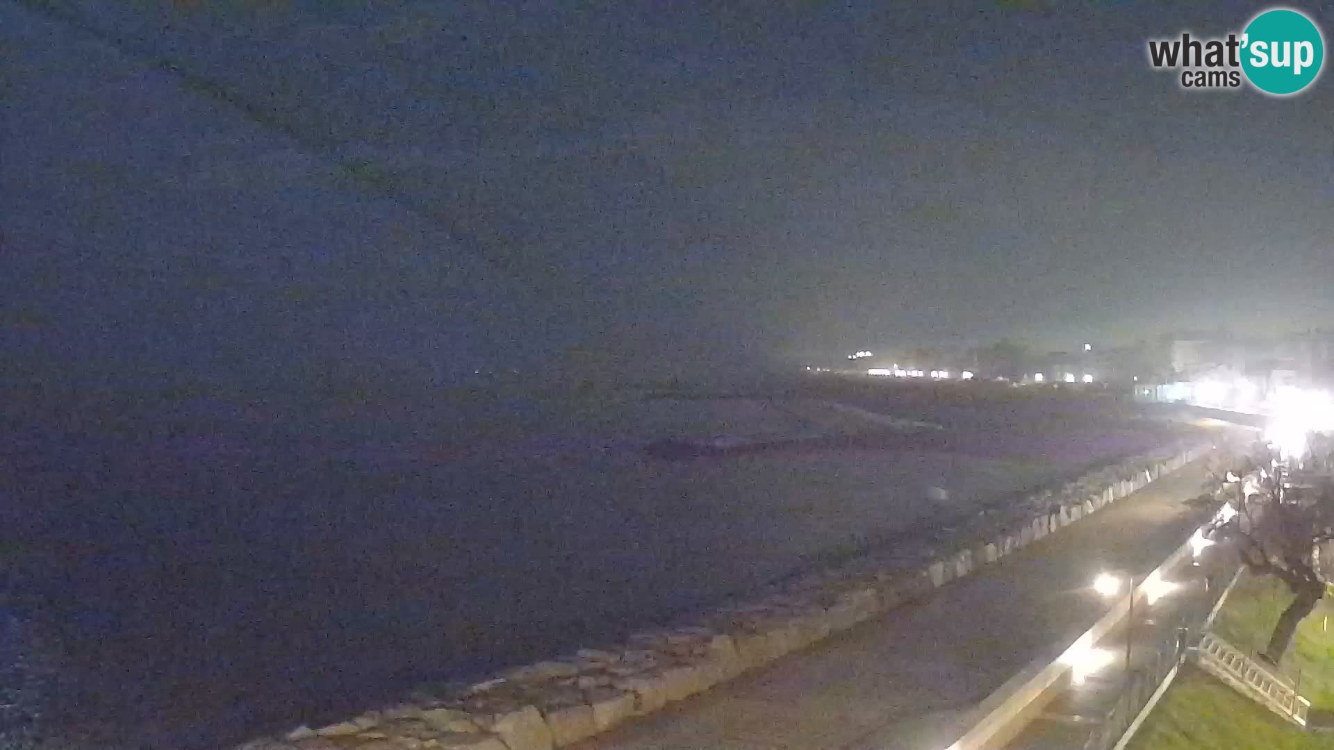 Webcam Caorle Ponente – Blick von Marinai di Caorle