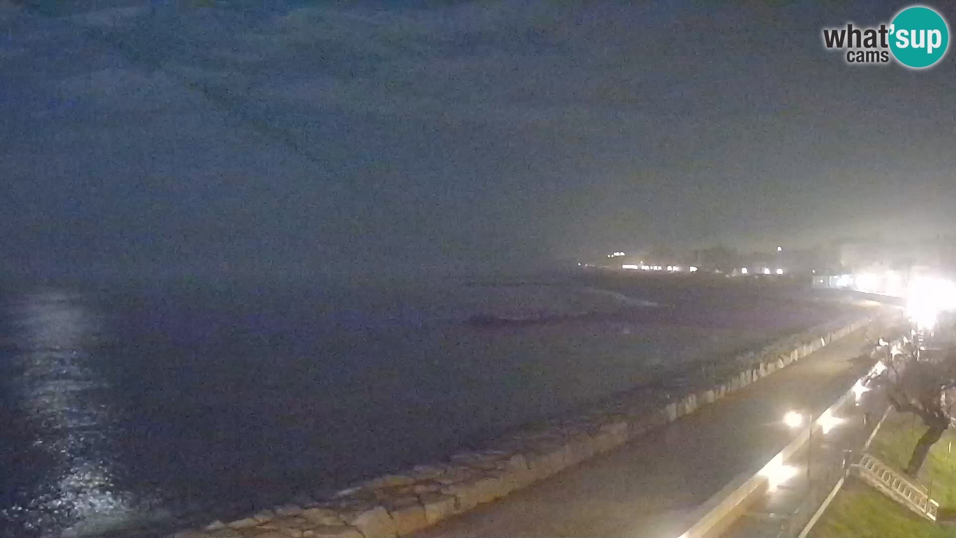 Webcam Caorle Ponente – Vue depuis les Marinai di Caorle