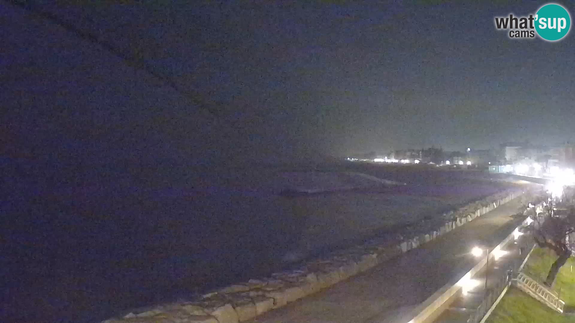 Webcam Caorle Ponente – Blick von Marinai di Caorle