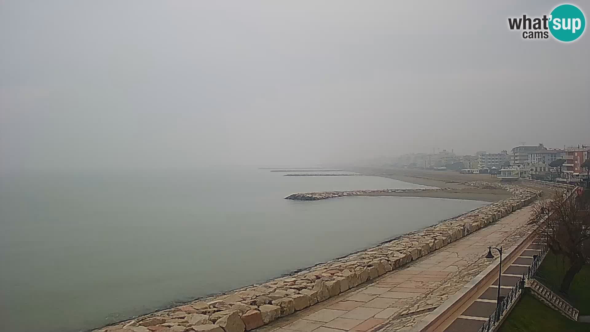 Webcam Caorle Ponente – Blick von Marinai di Caorle
