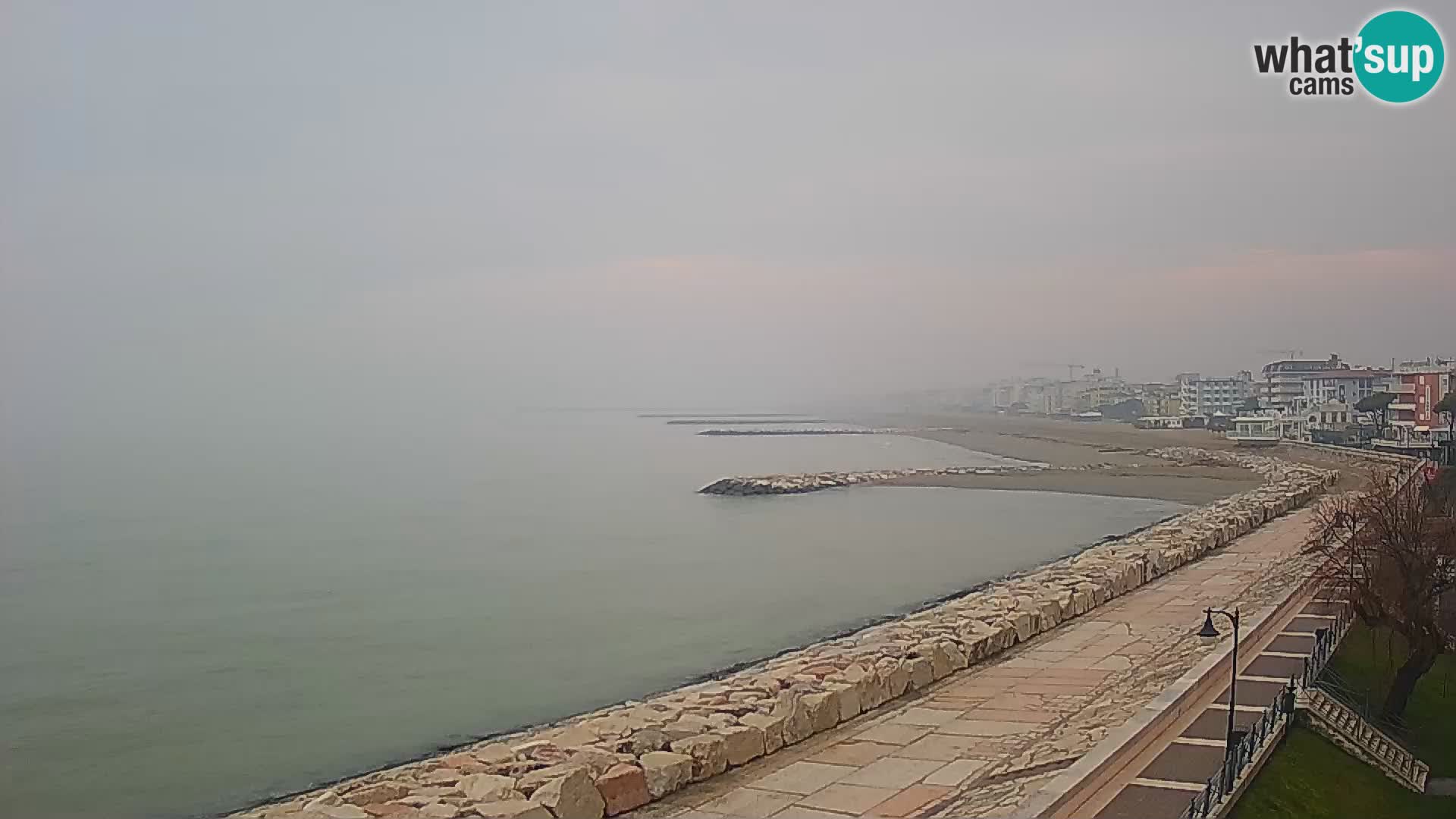Webcam Caorle Ponente – Blick von Marinai di Caorle