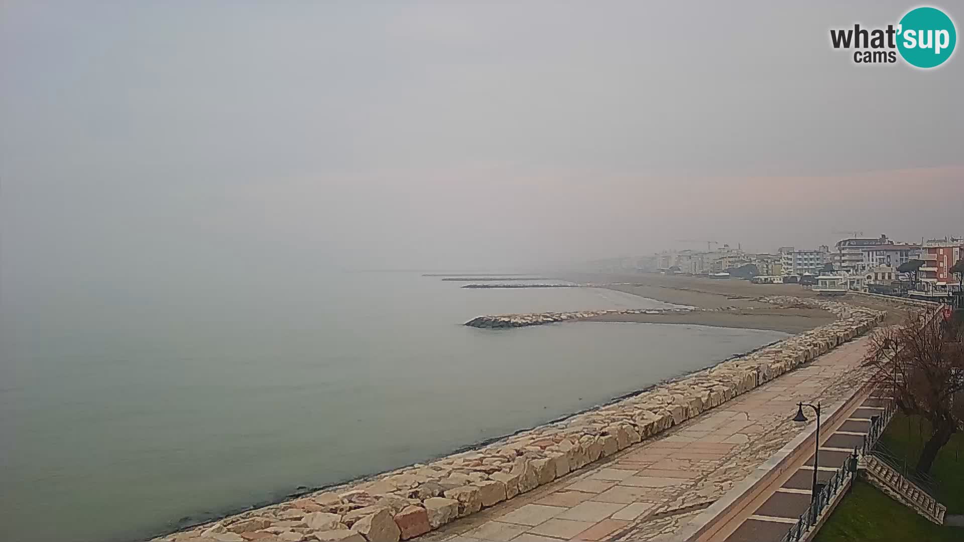 Webcam Caorle Ponente – Blick von Marinai di Caorle