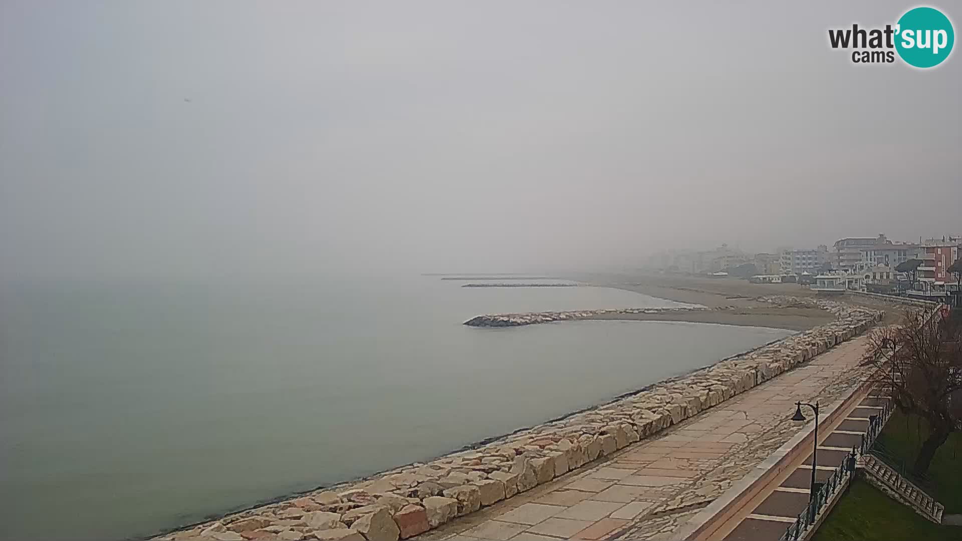 Webcam Caorle Ponente – Blick von Marinai di Caorle