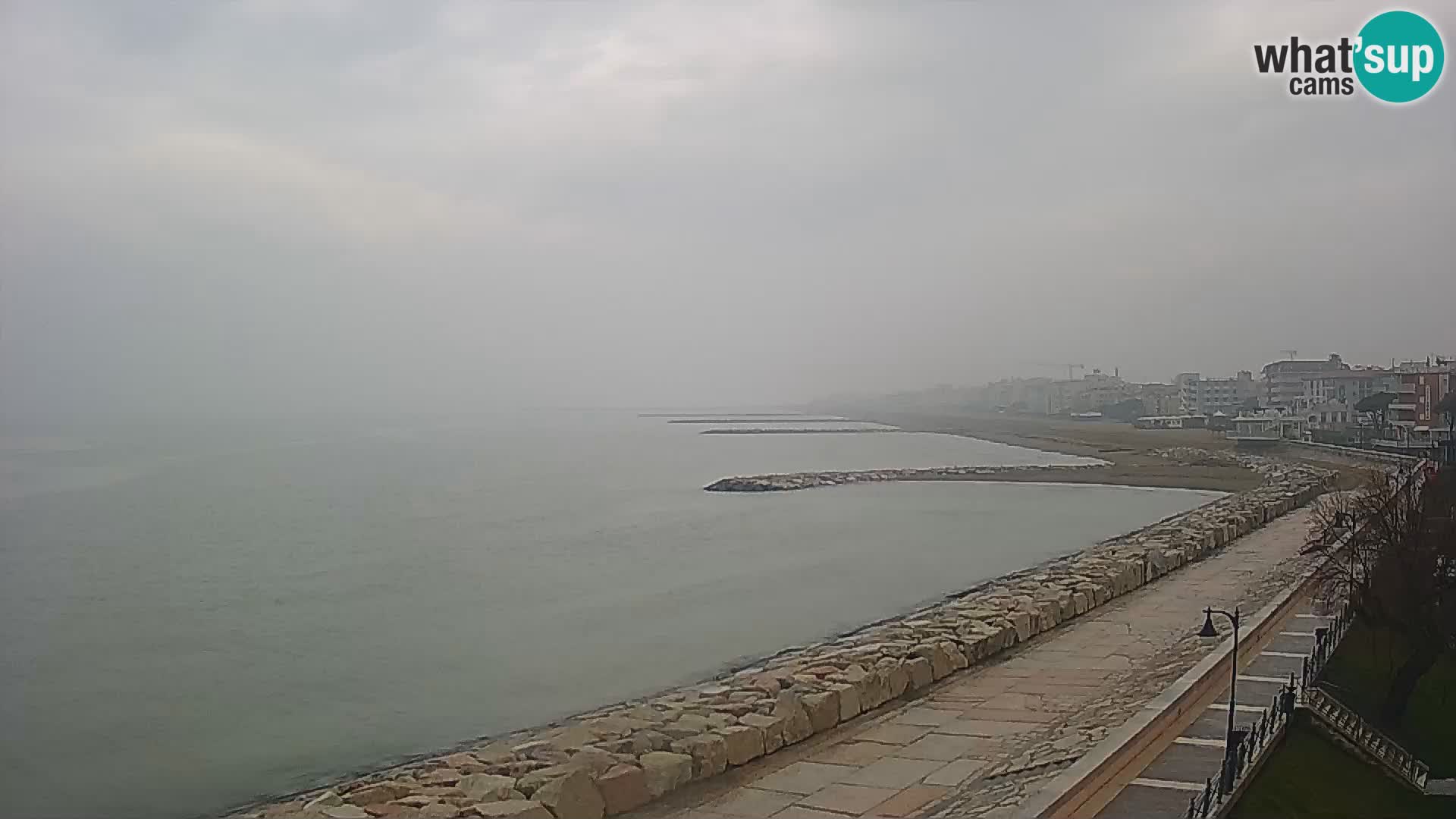 Webcam Caorle Ponente – Blick von Marinai di Caorle