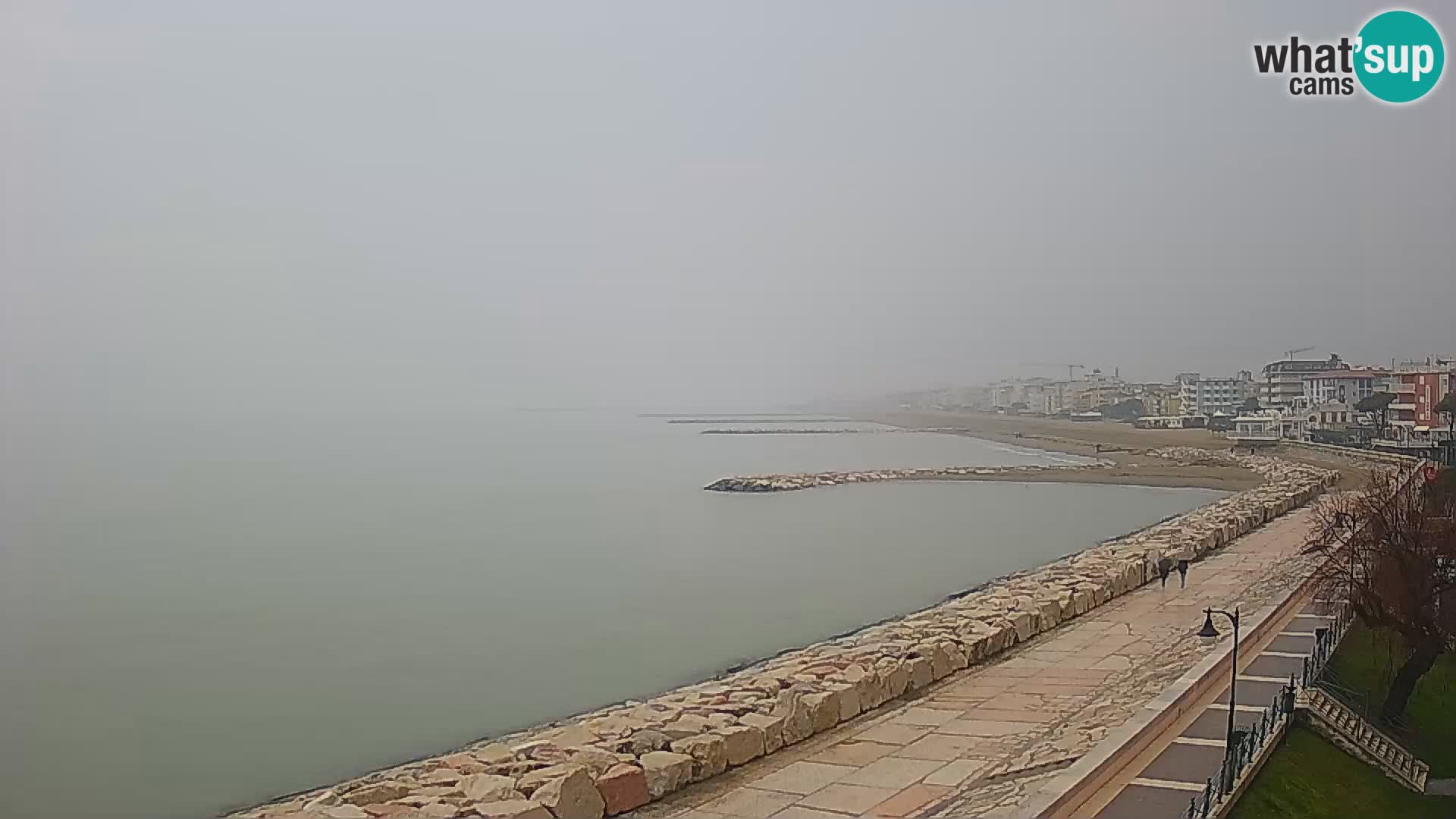Webcam Caorle Ponente – Blick von Marinai di Caorle