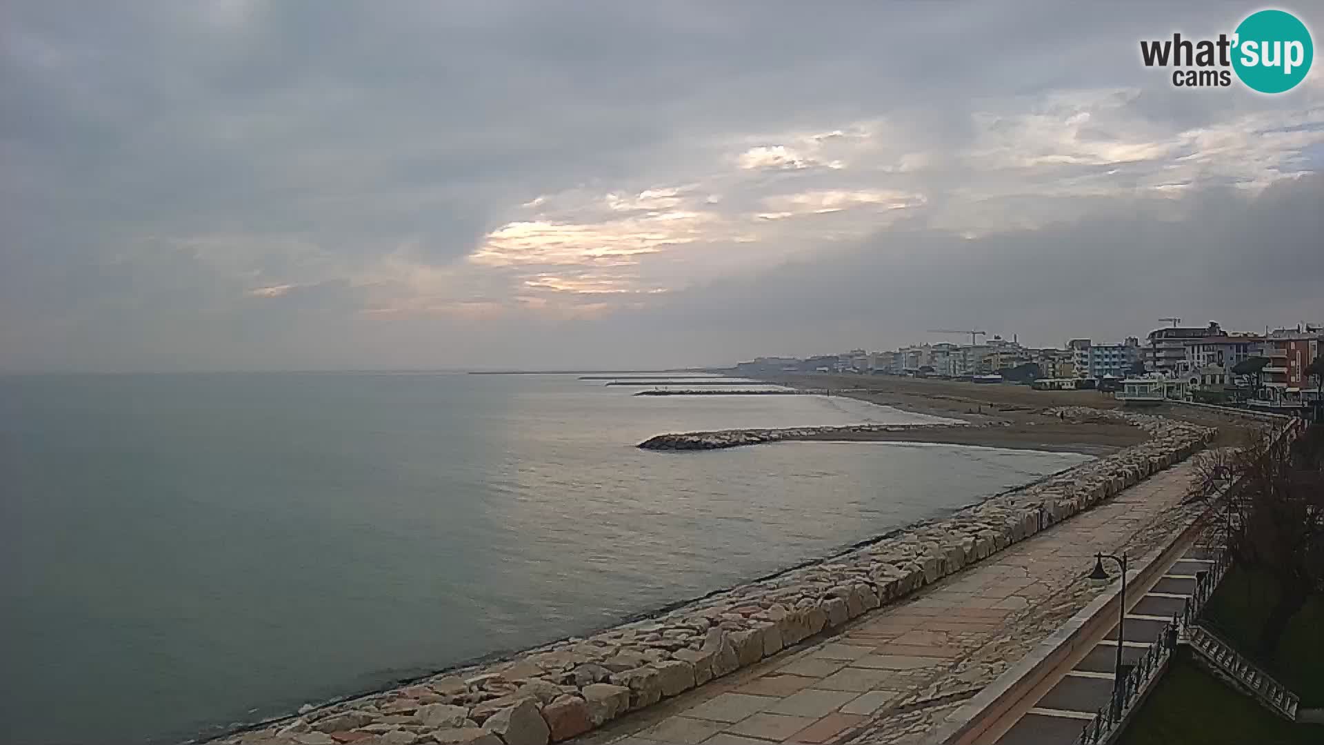 Webcam Caorle Ponente – panorama dall’ASS. Marinai di Caorle