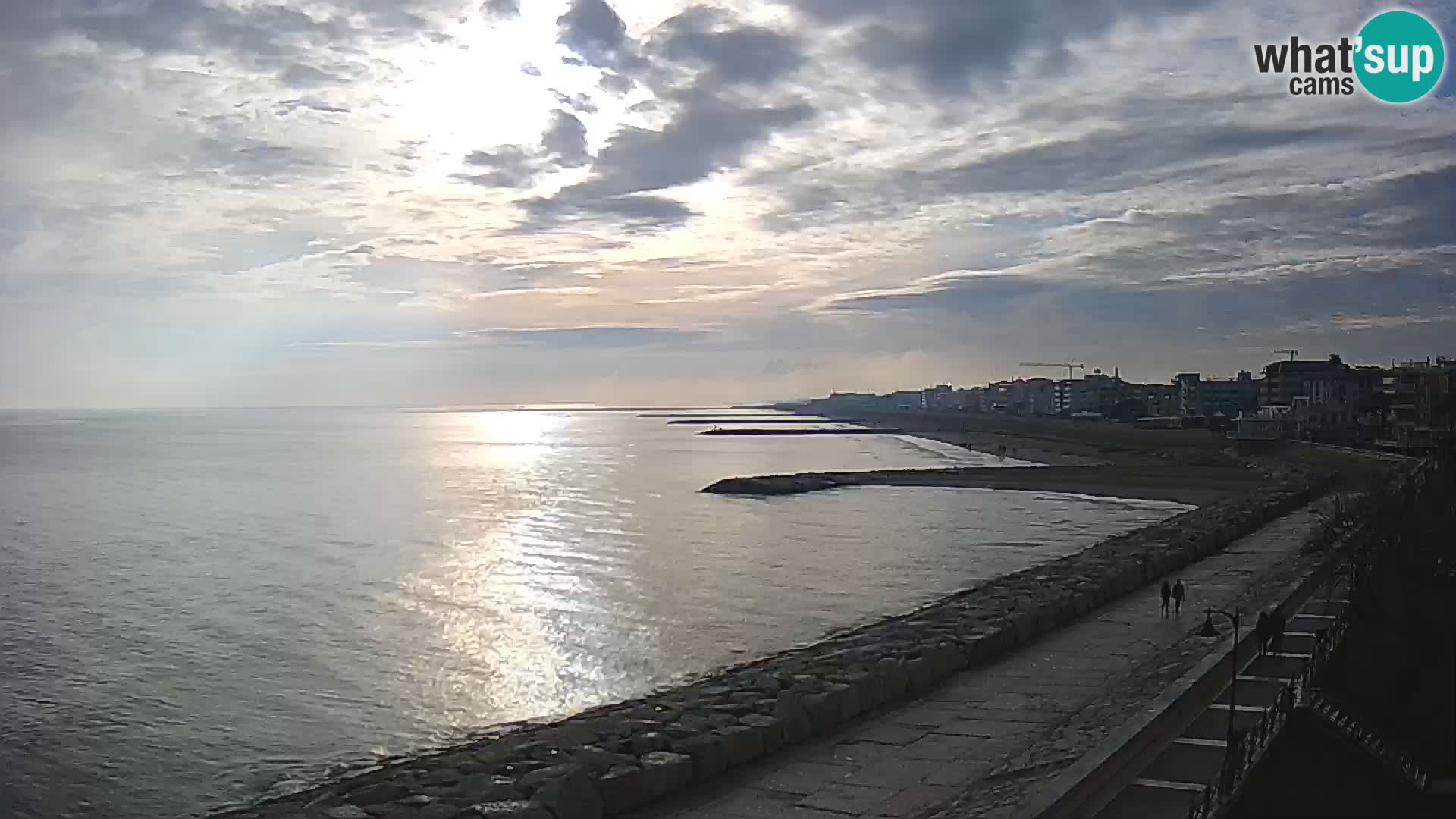 Webcam Caorle Ponente – View from Marinai di Caorle