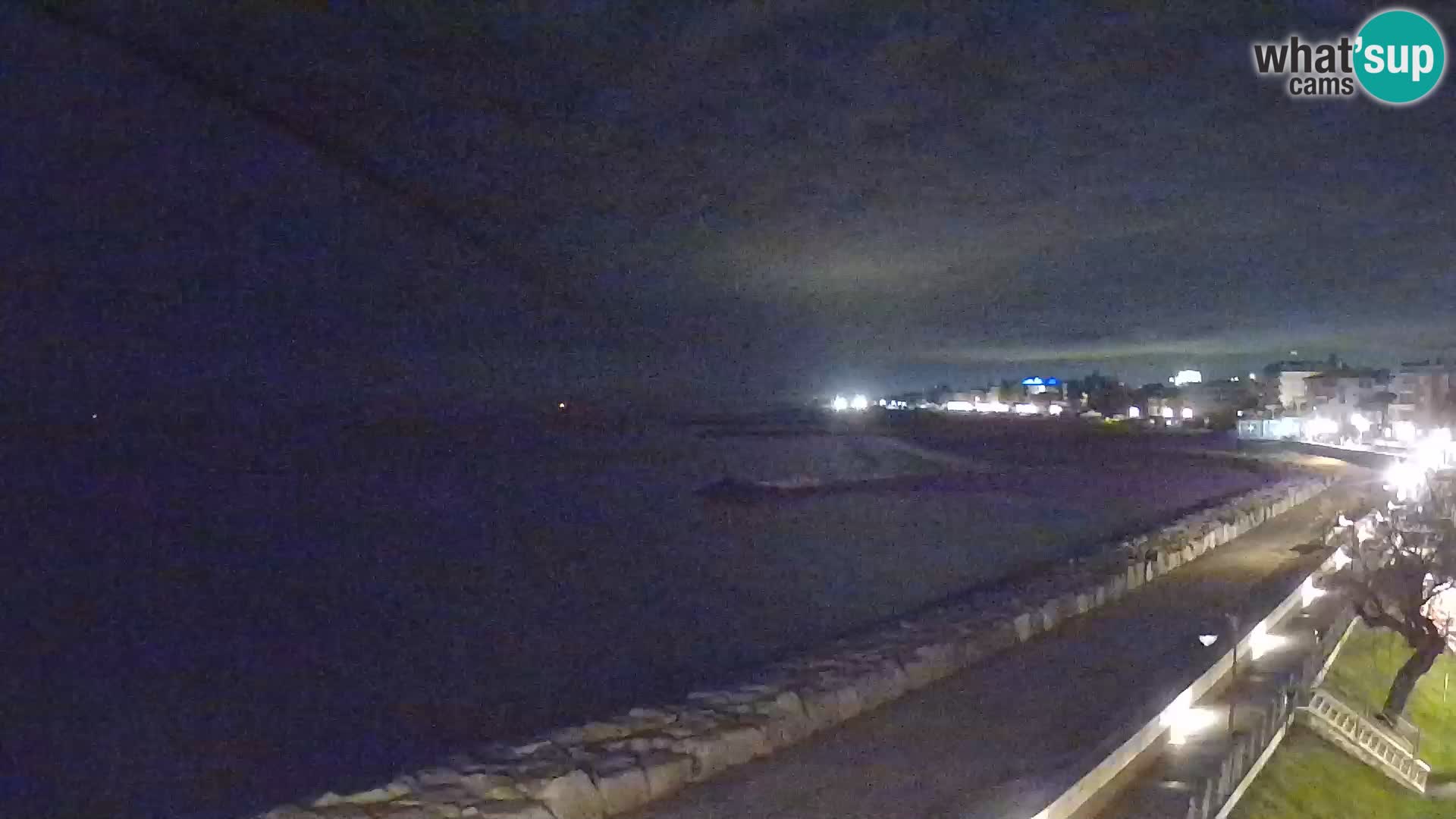 Webcam Caorle Ponente – Blick von Marinai di Caorle