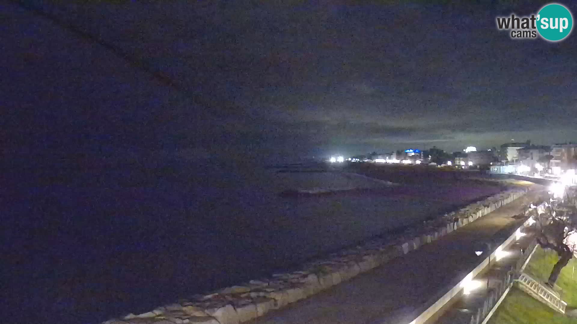 Webcam Caorle Ponente – Vue depuis les Marinai di Caorle