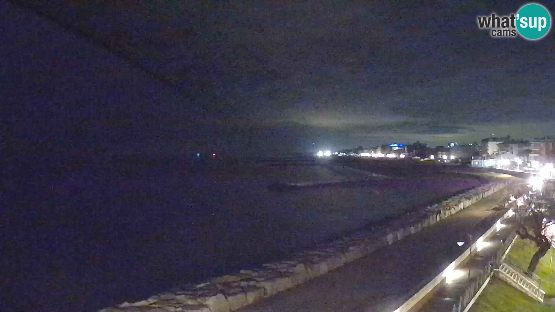 Webcam Caorle Ponente – Vue depuis les Marinai di Caorle