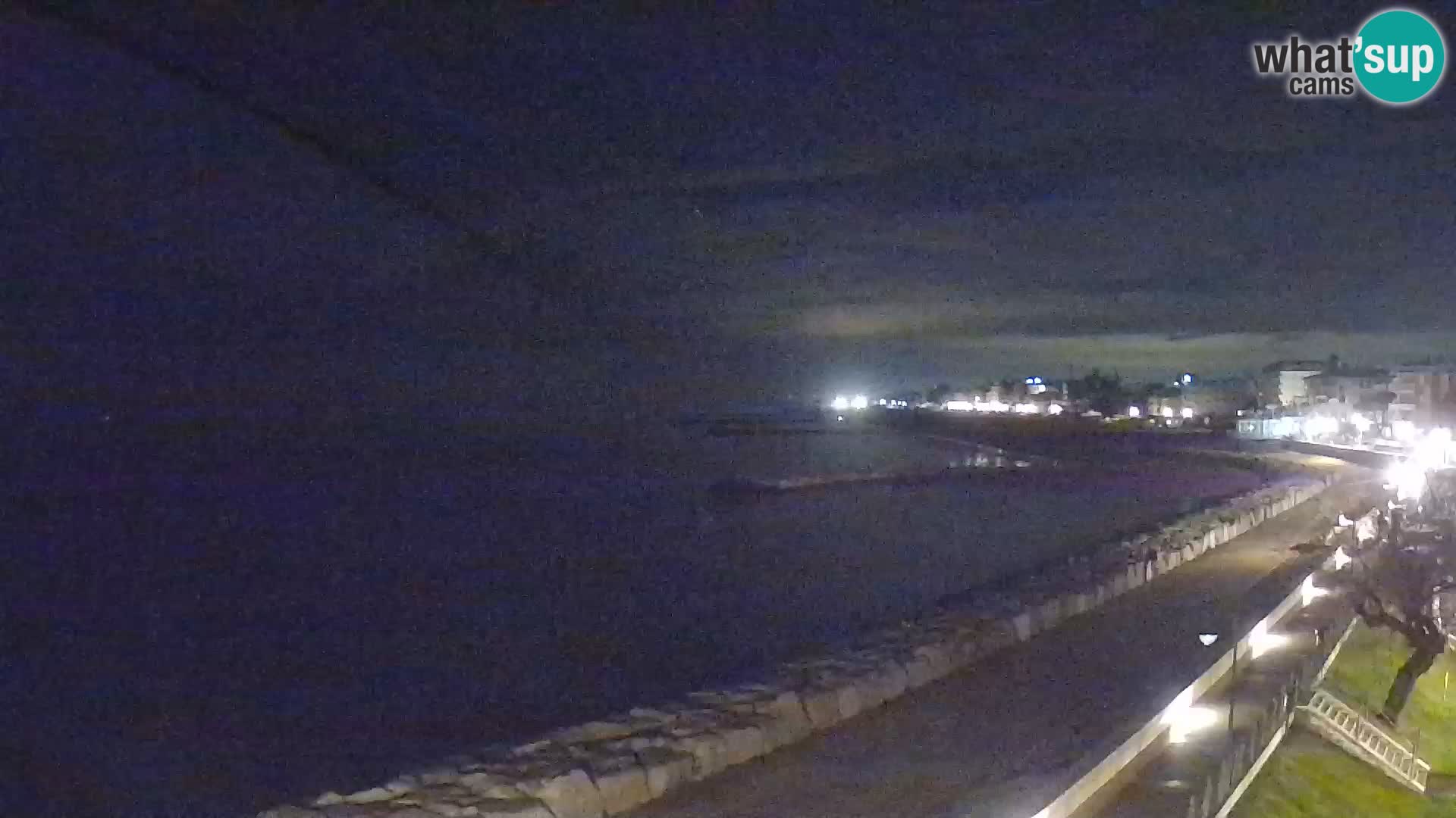 Webcam Caorle Ponente – Blick von Marinai di Caorle