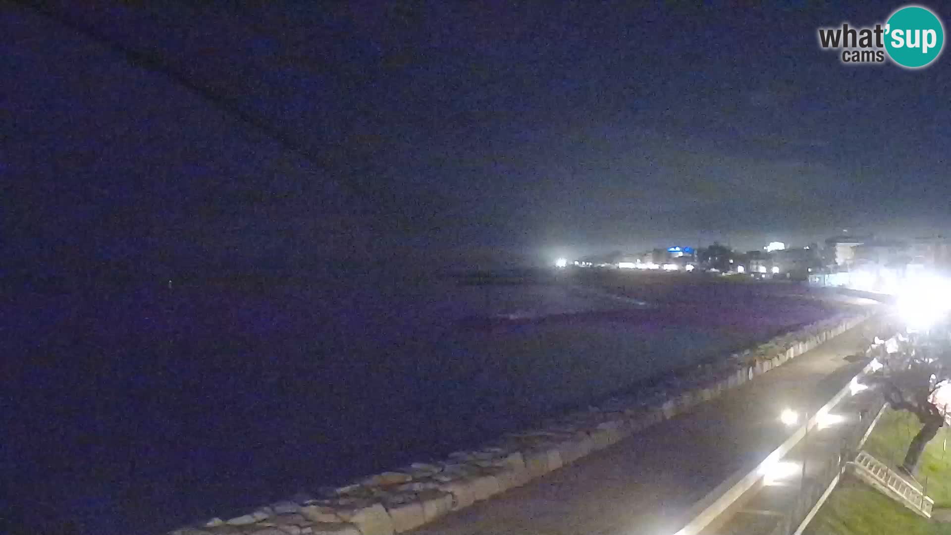 Webcam Caorle Ponente – Vue depuis les Marinai di Caorle