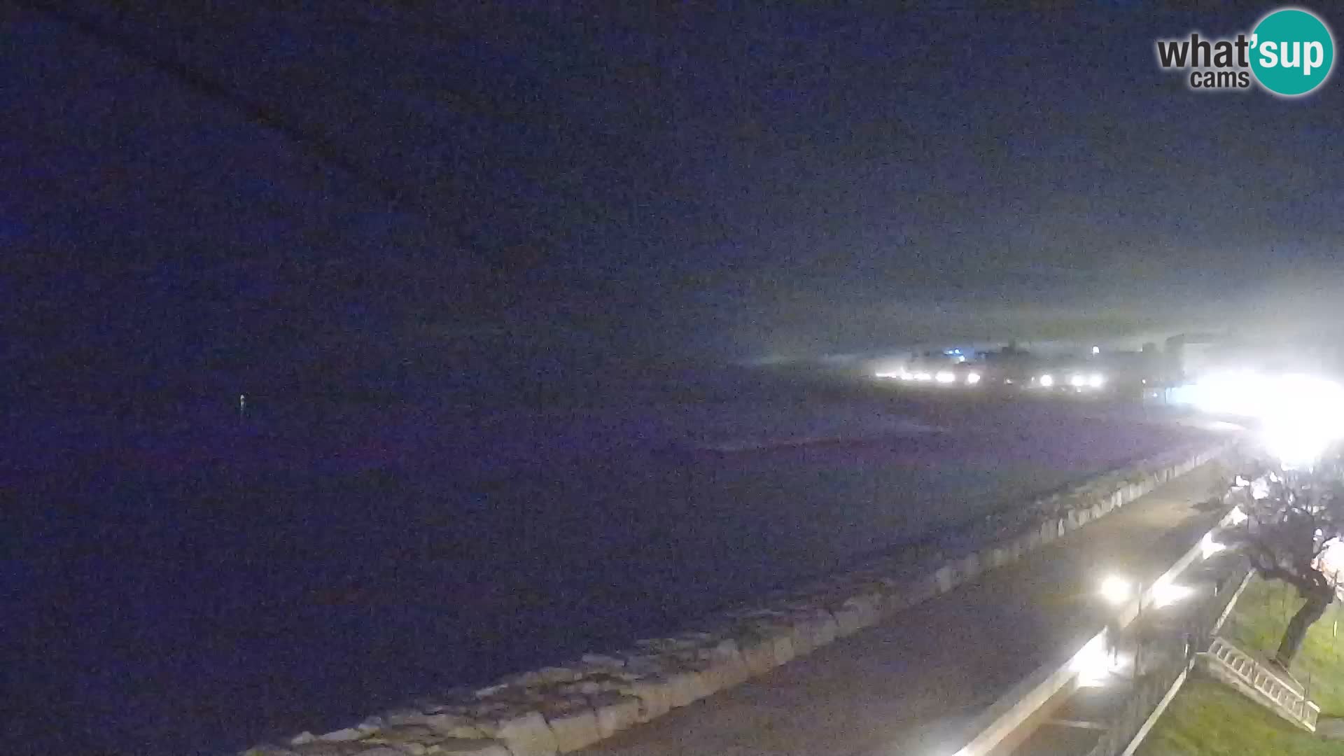 Webcam Caorle Ponente – Vue depuis les Marinai di Caorle