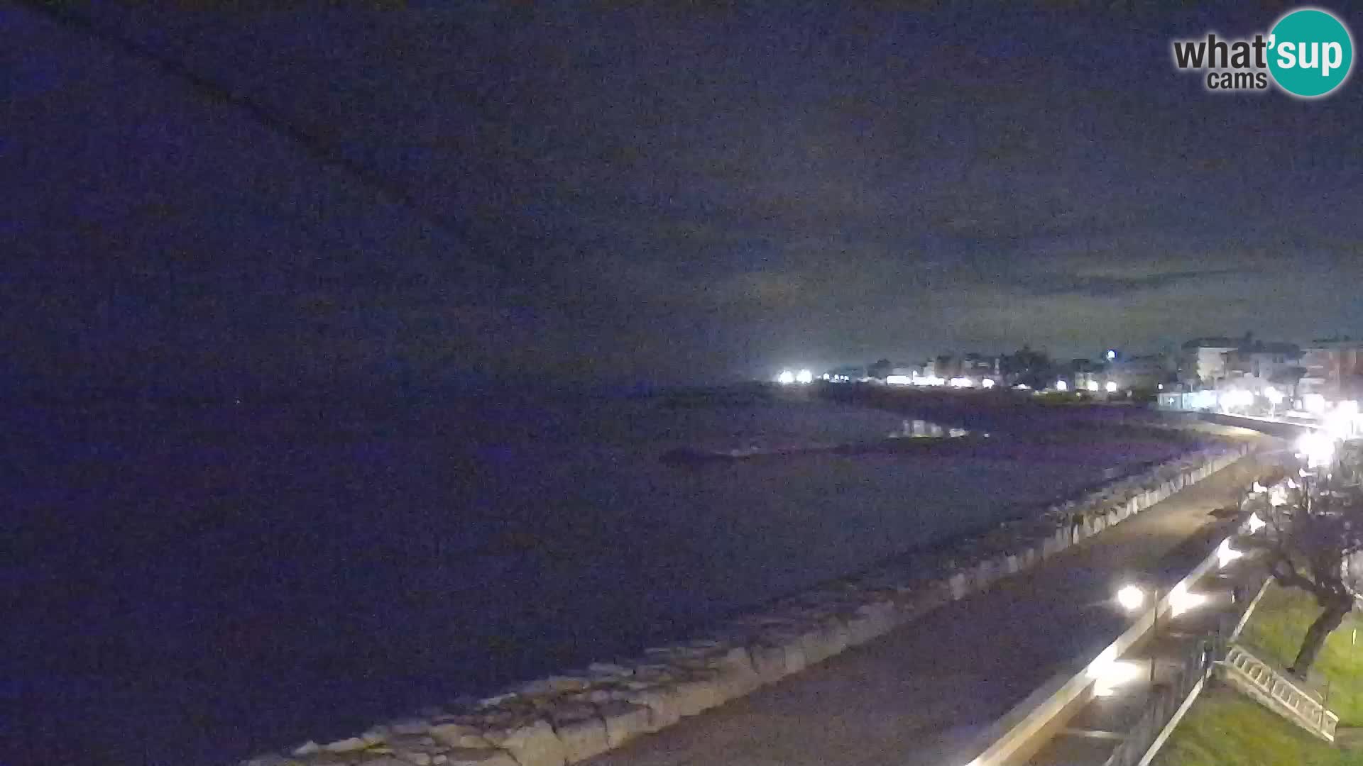 Webcam Caorle Ponente – Blick von Marinai di Caorle