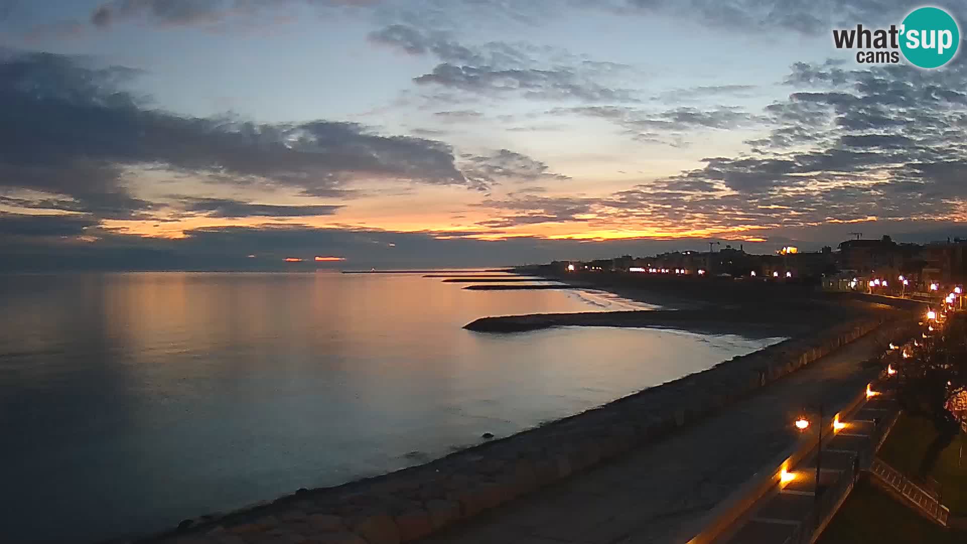 Webcam Caorle Ponente – View from Marinai di Caorle