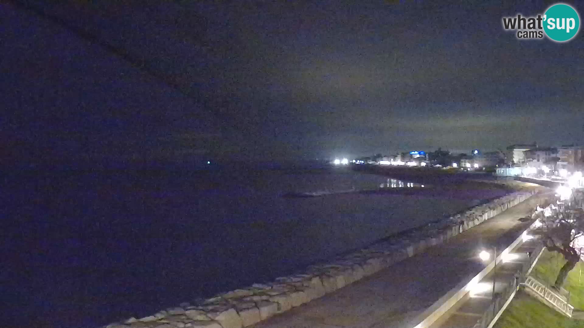 Webcam Caorle Ponente – Blick von Marinai di Caorle