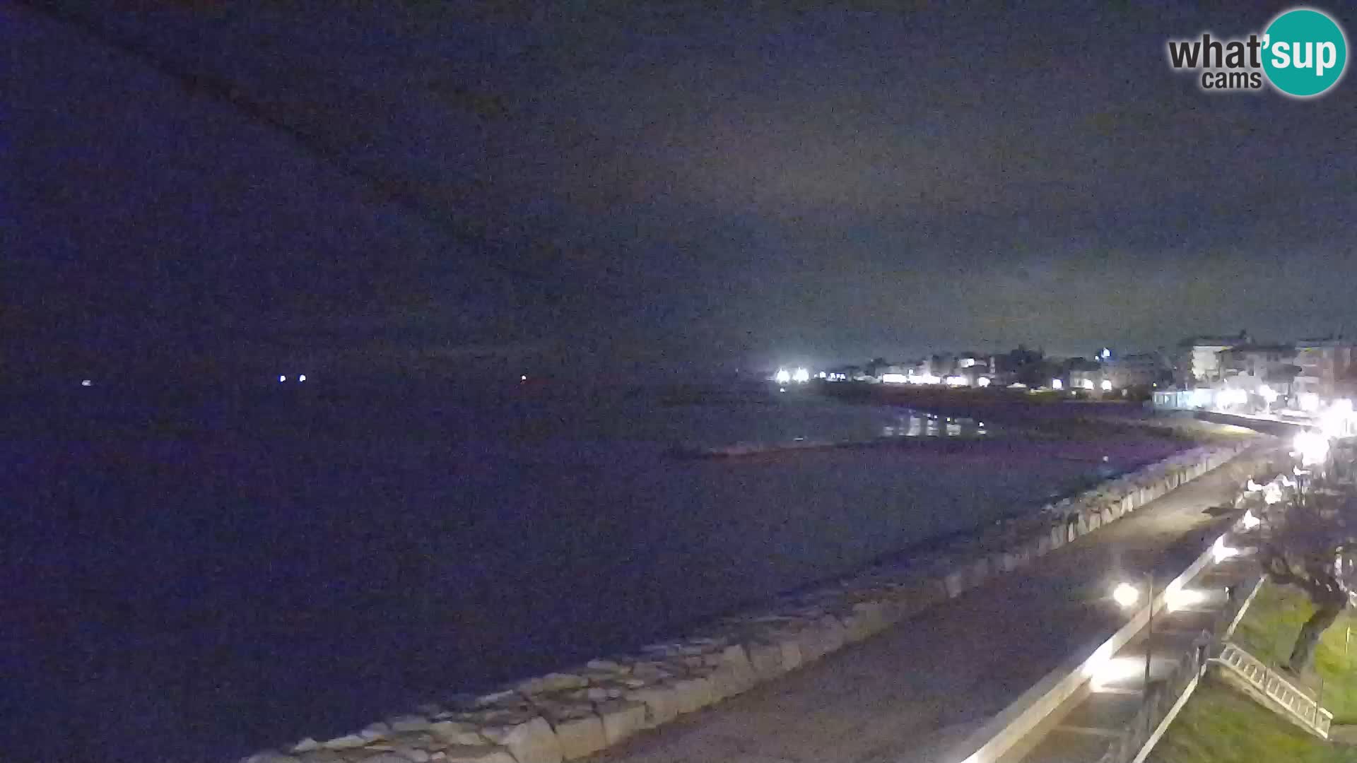 Webcam Caorle Ponente – Blick von Marinai di Caorle