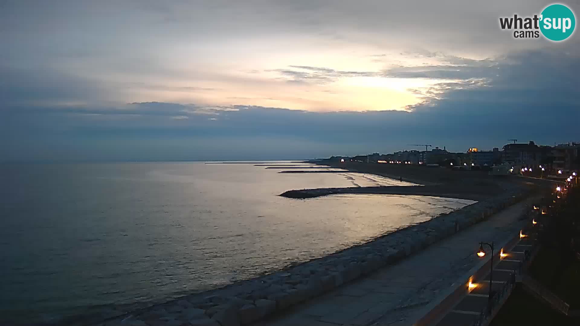 Webcam Caorle Ponente – Vista desde Marinai di Caorle